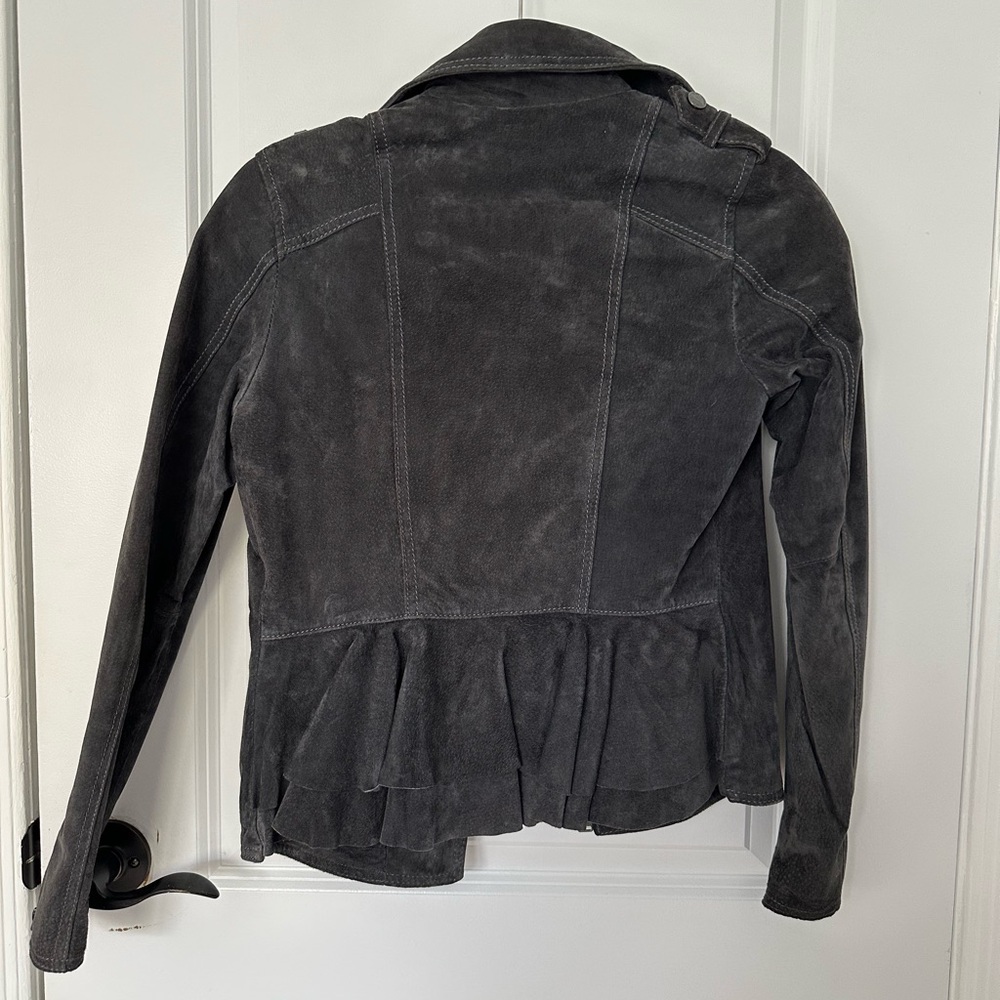 Bcbgeneration Gray Suede Jacket - image 2